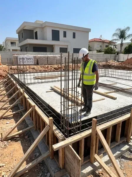 עבודות בטון מקצועיות לבניית וילות יוקרה